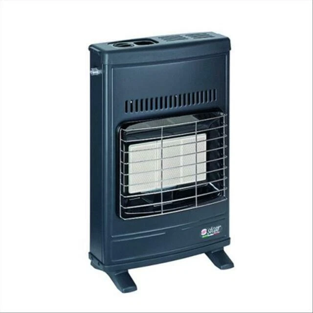 Sicar Eco 42T 4,2kW Stufa Infrarossi a Gas Metano Ventilata - Grigia