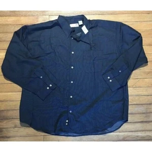 Munsingwear "Director Chair" Embroidered Black Men's Button Down Size XXL - Picture 1 of 7