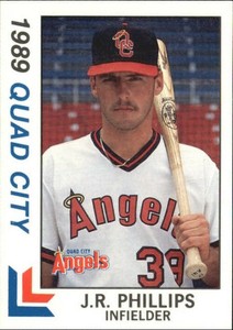 1989 Quad City Angels Best #22 J.R. Phillips