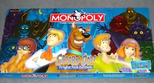 Monopoly Scooby-Doo! Fright Fest Edition Board Game Complete - Picture 1 of 5