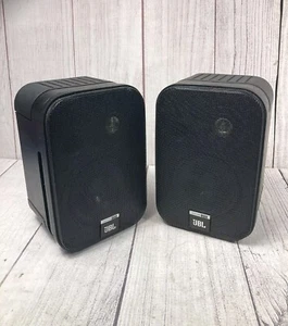 JBL Control ONE Speakers Pair - Two-Way Bookshelf Pair 4" Woofers TESTED WORKING - Picture 1 of 20