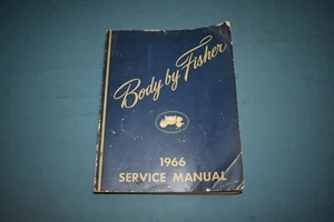 1966 Fisher Body Service Shop Repair Manual Chevrolet Oldsmobile Pontiac Buick - Picture 1 of 12