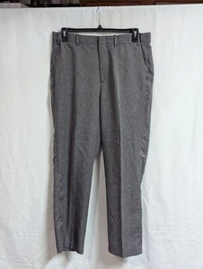 John Blair Men's Dress Pants 36M (Actual 37X 29.5) Gray Adjustable Waistband  - Picture 1 of 7