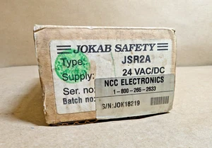 JOKAB SAFETY / ABB JSR2A Safety Relay, 24VAC/DC, 26A output, (NEW in Box) - Picture 1 of 5