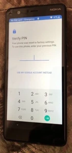 Nokia 3.1 32GB Blue (Unknown) Smartphone Fast Ship Good Used Cracked Glass - Picture 1 of 2