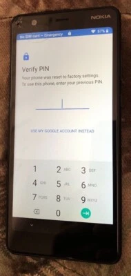 Smartphone Nokia 3.1 32GB Azul (Desconocido) Envío Rápido Bueno Usado Vidrio agrietado Foto 1 de 2