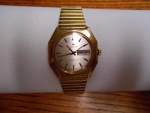 Reloj Automático Hombre HAMILTON Vintage Cal.837, Día/Fecha Años 70, Nunca Usado - Imagen 1 de 20