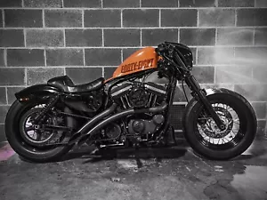 1" Rear Drop Lowering Kit For Harley Davidson Sportster 883 1200 XL883 2005-2021 - Picture 1 of 4
