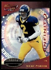 Jerry Porter 2000 Quantum Leaf Infinity Red RC 34/35 West Virginia Mountaineers