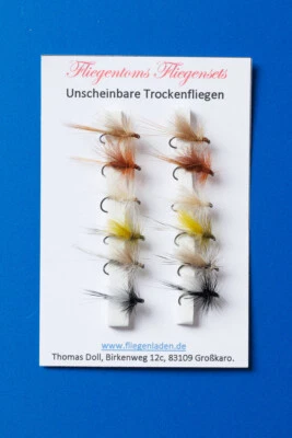 Fliegentom - Sortiment Unscheinbare Trockenfliegen - Bild 1 von 4