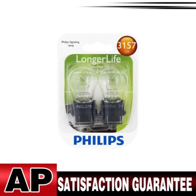 2X Philips LongerLife Signaling Lamp Tail Light Bulb For 1996-00 E-350 Econoline - Изображение 1 из 4