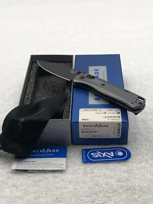 Benchmade 535BK-4 Bugout 1st Production New In Box Made In USA - Image 1 of 4