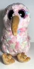 Ty Beanie Boos 8" Kiwi The Pink Bird Plush Stuffed Animal Toy