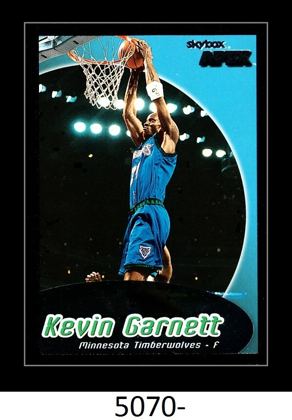 1-1999-00 SKYBOX APEX KEVIN GARNETT TIMBERWOLVES CELTICS CARD#36 - Image 1 of 1