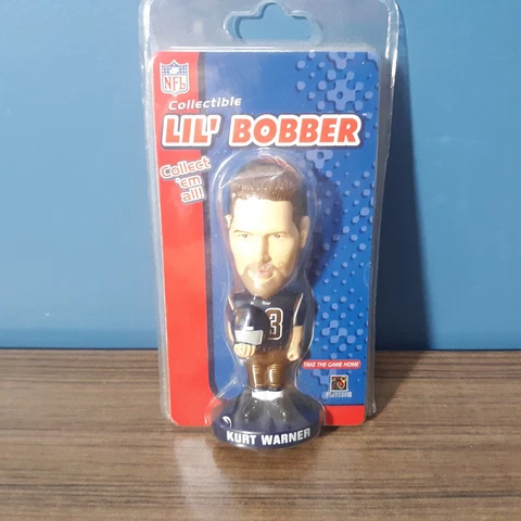 Kurt Warner Lil' Bobber 4-Inch Bobblehead Figure St. Louis Rams Football Cover