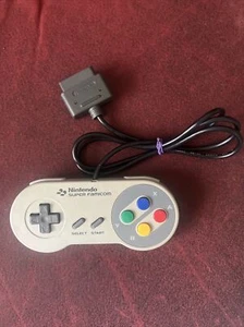 Authentic Super Famicom Controller SNES Controller Yellowed OEM Japanese Import - Picture 1 of 2