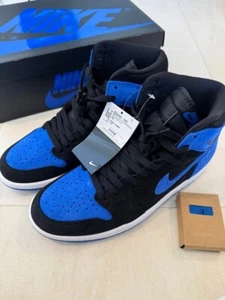 Nike Air Jordan 1 Low '85 Black and Royal Blue IB1981-004 Men's 28cm US10-11size - Picture 1 of 7