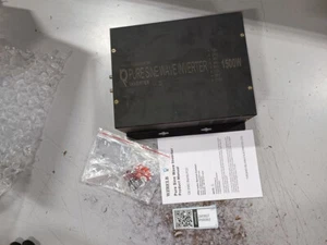 1500W Pure Sine Wave Inverter 12V to 120V Secondary Sale Car RV Home NOT WORK - Picture 1 of 8