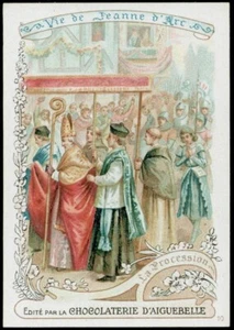 santino-holy card AIGUEBELLE-VITA S.GIOVANNA D'ARCO 10 - Foto 1 di 1
