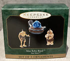Vintage 1999 Star Wars Hallmark Keepsake 3 Ornament Set Max Rebo Band