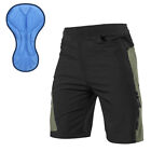 Men 3D Padded Mountain Bike Cycling Shorts Breathable Loose-Fit Y9L5