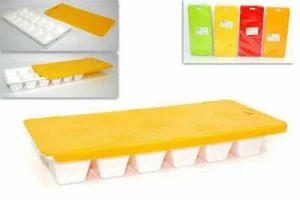 Vaschetta FormaGhiaccio Forme Cubetti Ghiaccio Con Copertura Coperchio idea - Foto 1 di 1