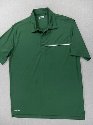 Polo manga corta con logotipo SensorCool de Ping Collection (grande para hombre) verde Foto 1 de 4