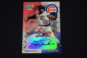 Fergie Jenkins 2001 Donruss Signature Series Team Trademarks Autograph