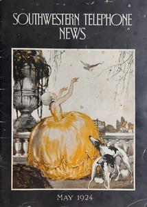 1924 Vintage Southwestern Telephone News Booklet - Picture 1 of 7