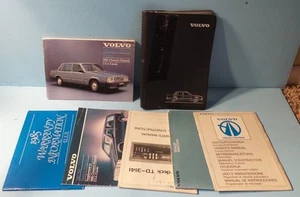 85 1985 Volvo 740 GL/740 GLE/740 Turbo/Station Wagon owners manual - Bild 1 von 1