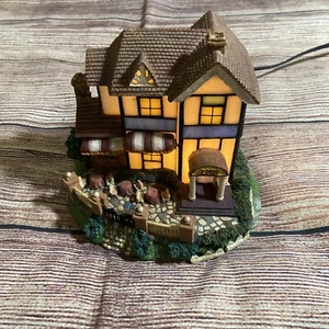 Dale Tiffany Sunny Vale Inn Kunstglas Dorf beleuchtet ohne Box - Bild 1 von 7