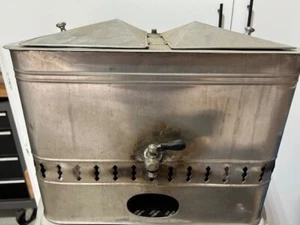 Vintage Hotdog Steamer from the 1940's Chicago Vendor Style!!! Stainless Steel - Picture 1 of 10