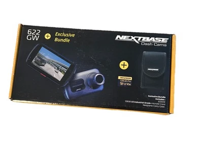 Nuevo- Nextbase 622GW Cámara de tablero Paquete exclusivo Bonus 128GB U3 Tarjeta MicroSD Foto 1 de 4