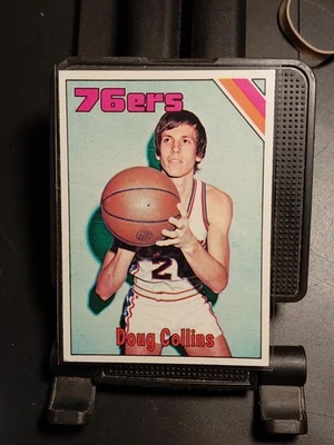 1975-76 Topps - Doug Collins #148 Philadelphia 76ers  - Image 1 of 4