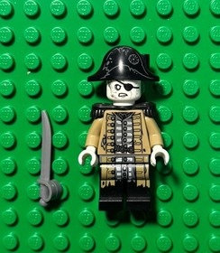 LEGO Pirates of the Caribbean Silent Mary 71042 Lieutenant Lesaro Minifigure