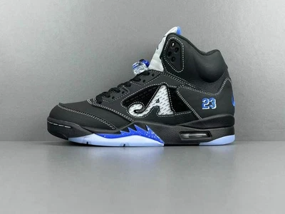 Awake NY x Air Jordan 5 黑色赛车蓝色 DV4982-004 — 第 1/4 张图片