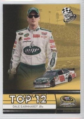 2009 Press Pass Top 12 Gold Dale Earnhardt Jr #110 HOF - Image 1 of 2