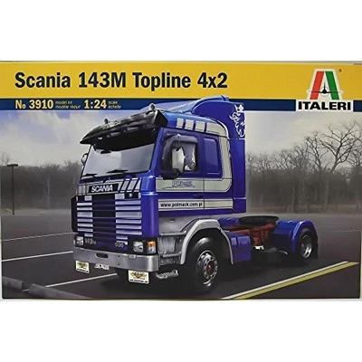 Scania 143M Topline 4x2 Truck Camion Plastic Kit 1:24 Model ITALERI - Immagine 1 di 3
