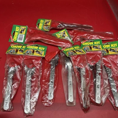 10x Kit de cocina de cubiertos de acero inoxidable vintage Coghlan's de 3 piezas #B4 Foto 1 de 3