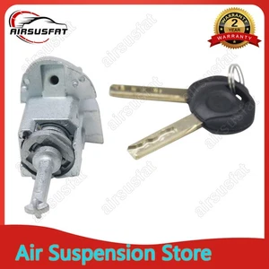 RH Driver Side Door Lock Cylinder Barrel 2 Keys For BMW E46 3 Series 1998-2007 - Picture 1 of 9