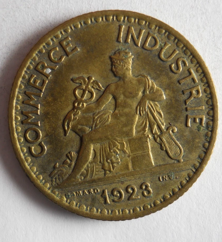 Franco Francia 1923 - Excelente moneda - ENVÍO GRATUITO - France Bin #1 Foto 1 de 2