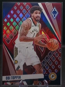 2023-24 Panini Phoenix Obi Toppin #187 Rojo/199 #D Finales de la NBA - Imagen 1 de 3