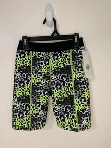 New Adidas Climalite Girls Destiny Printed Softball Slider Shorts, Size L - Picture 1 of 7