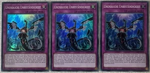 3x Unendliche Unbeständigkeit Playset SDCS-DE036 Super Rare Deutsch NM YUGIOH - Bild 1 von 1
