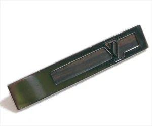 Authentic LOUIS VUITTON Tie pin wood Metallic #5135 - Picture 1 of 7