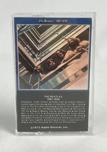 THE BEATLES Vintage Cassette Tape 1967-1970 Blue Album Strawberry Lucy Penny - Picture 1 of 5