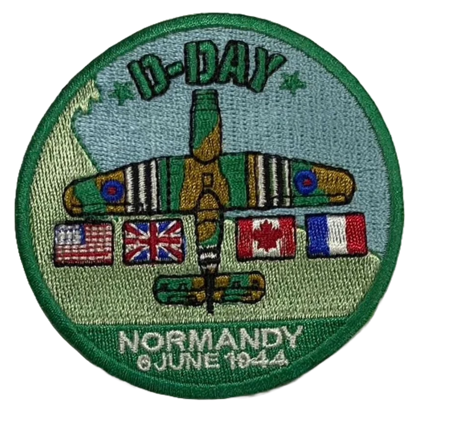 D Day Normandy 6 June 1944 Embroidered Patch - Image 1 of 1