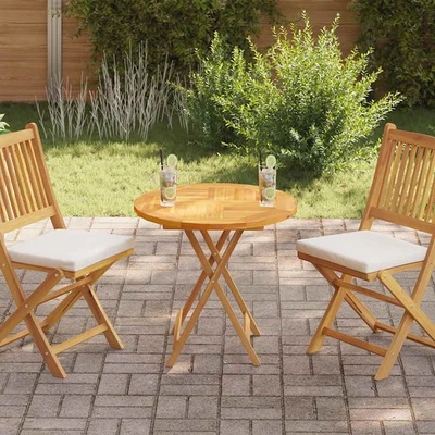 Tischplatte Massivholzplatte Ersatztischplatte Holzplatte Massivholz Teak vidaXL - Bild 1 von 4