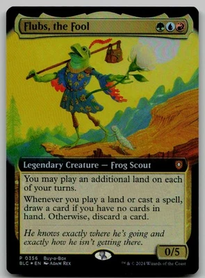 Flubs, the Fool (Extended Art) P Buy-A-Box Promos 356 NM - Image 1 of 2