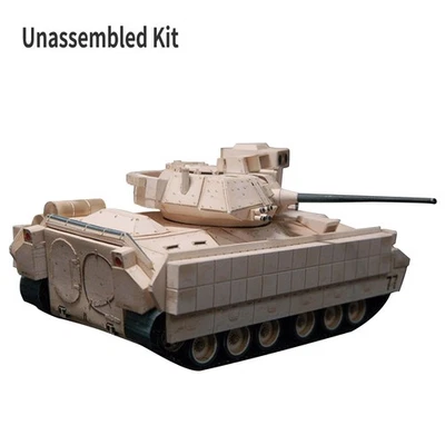 1:43 Desmontado M2 Infantería Bradley Vehículo de Combate Modelo de Papel Tanque Militar Foto 1 de 4